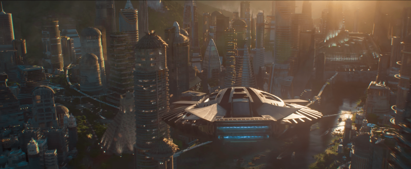 Imagen de Black Panther se ha inspirado en Blade Runner para recrear Wakanda