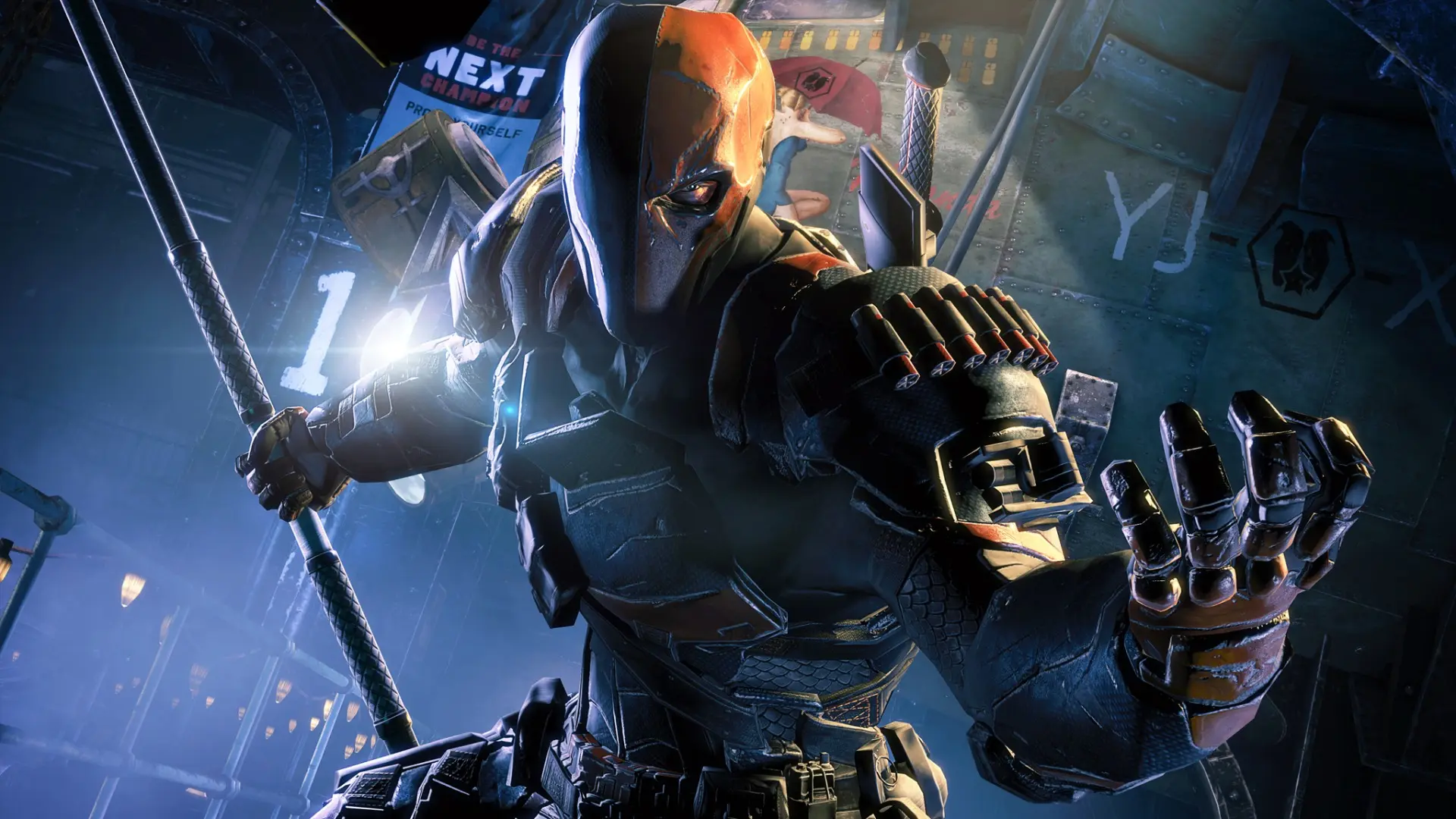 Imagen de Primer vistazo en detalle de la máscara de Deathstroke
