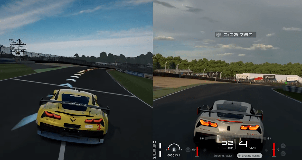 Imagen de Comparan en vídeo Forza Motorsport 7 con Gran Turismo Sport