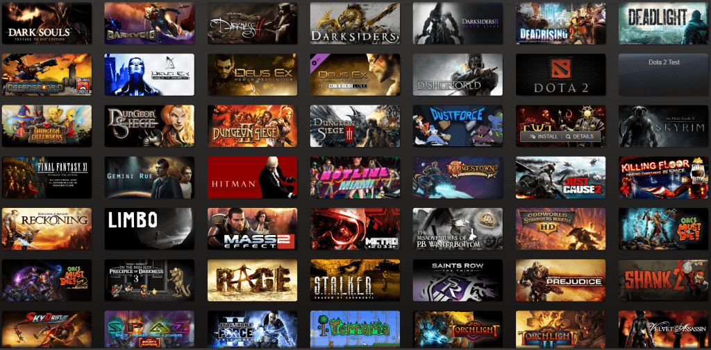 Steam Tarjetas Regalo