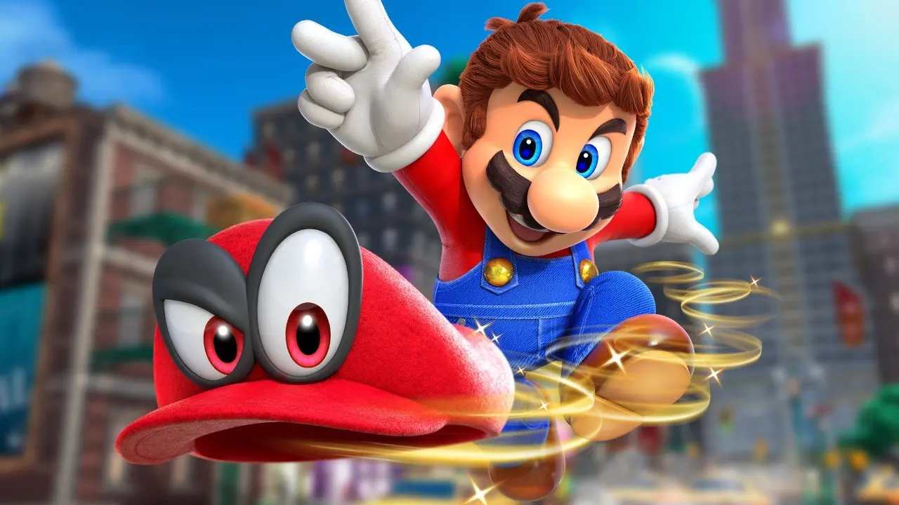 Imagen de Un fan completa Super Mario Odyssey en cinco horas con los ojos vendados