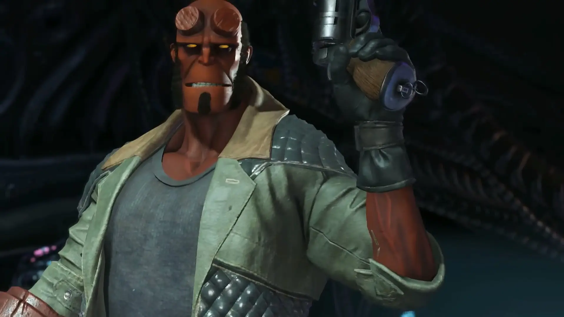 Imagen de Los accesorios de Hellboy llegan a Injustice 2