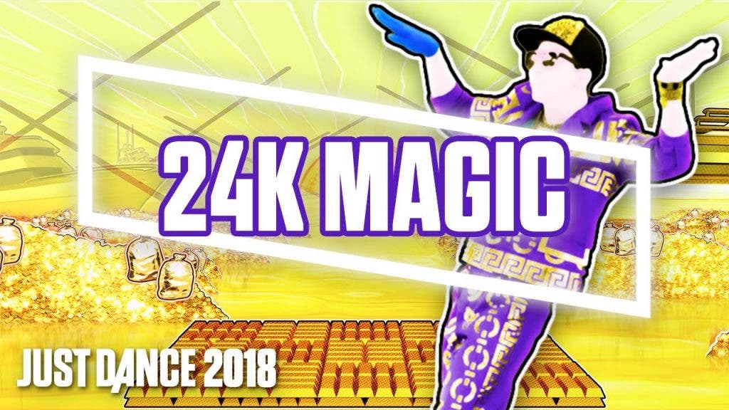 just dance 2018 24k magic