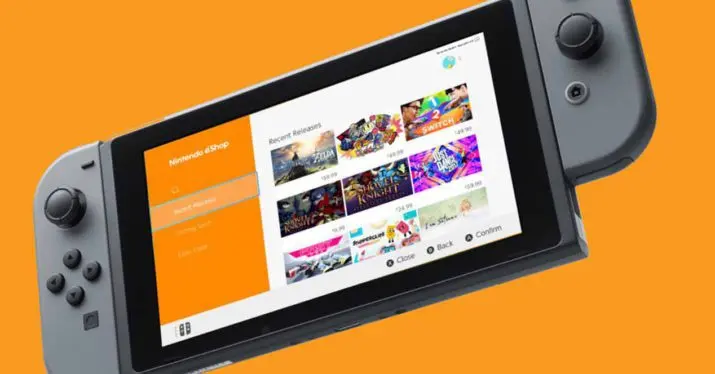 Imagen de eShop se actualiza con mejoras en la interfaz de Nintendo Switch