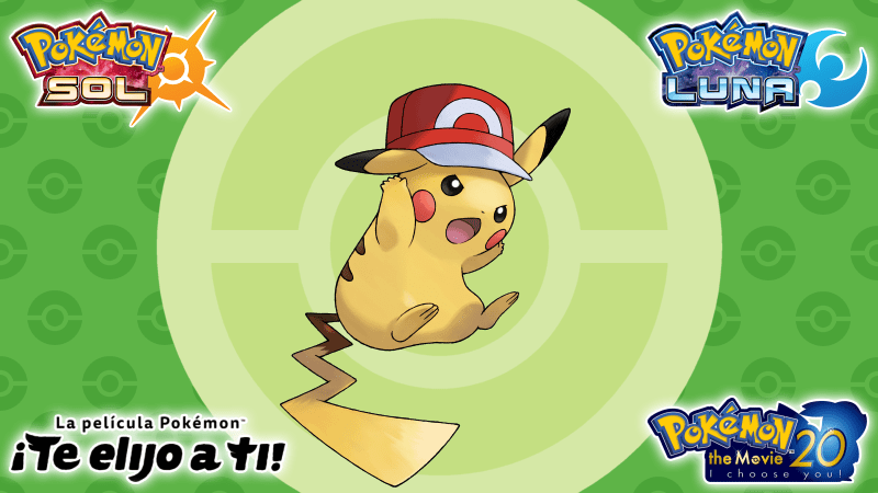 Imagen de Pikachu de Kalos ya está disponible en Occidente para Pokémon Sol/Luna
