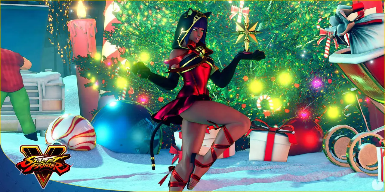 Imagen de La Navidad llega también a Street Fighter V