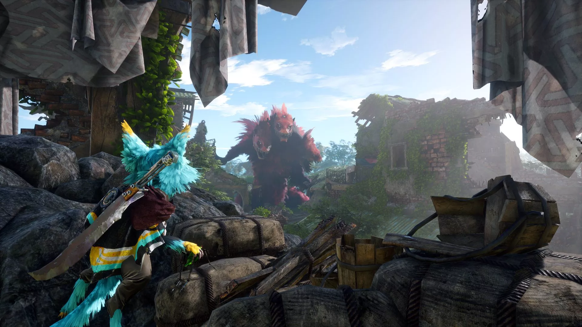 Imagen de Los responsables de Biomutant hablan sobre el mundo abierto del juego