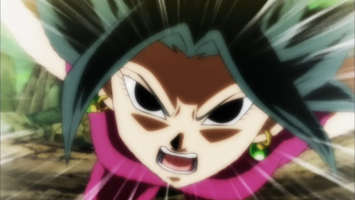 Imagen de Kefla estalla en las imágenes del episodio 115 de Dragon Ball Super