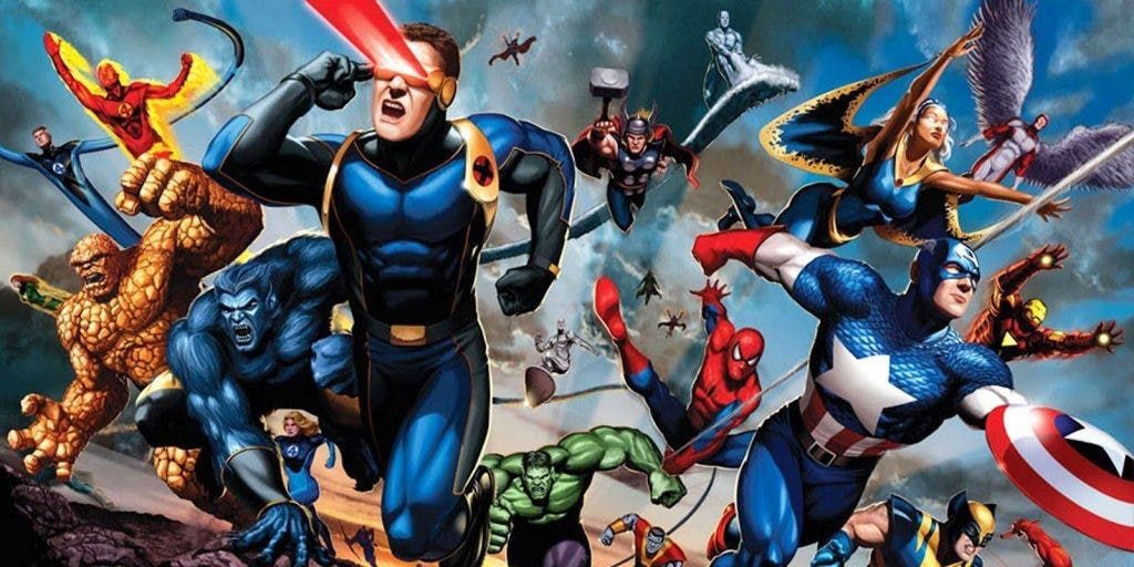 Fox Marvel Team Up Avengers Fantastic Four Spider Man