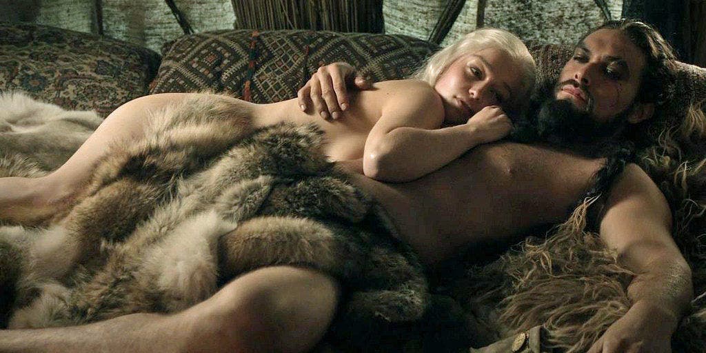 Imagen de Emilia Clarke sobre el sexo en Juego de Tronos: "la gente lo hace por placer"