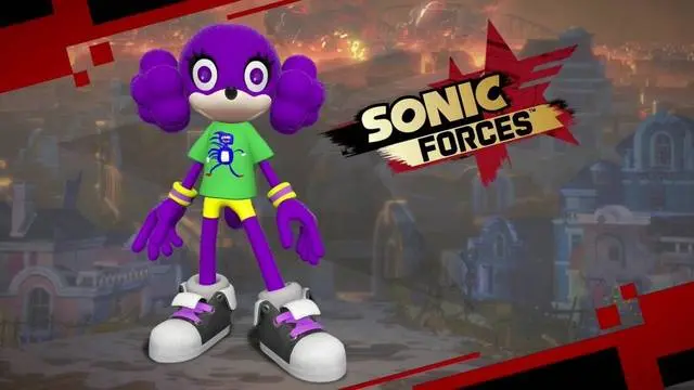 sonic forces camiseta sanic