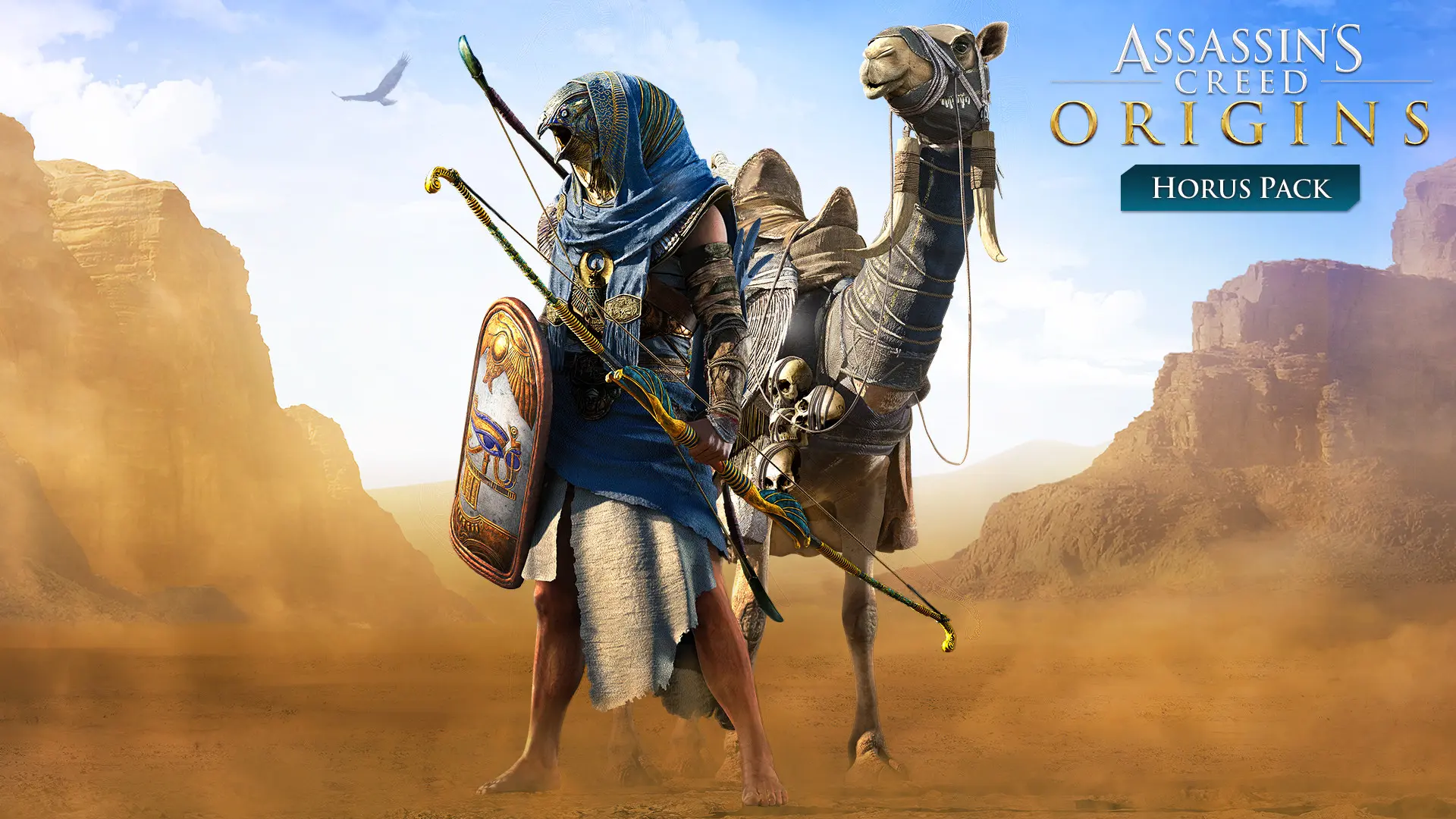 Imagen de Assassin's Creed Origins muestra el contenido del DLC del pack Horus