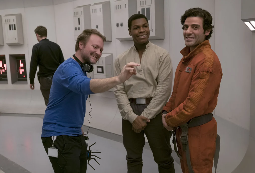 star wars the last jedi rian johnson john boyega oscar isaac