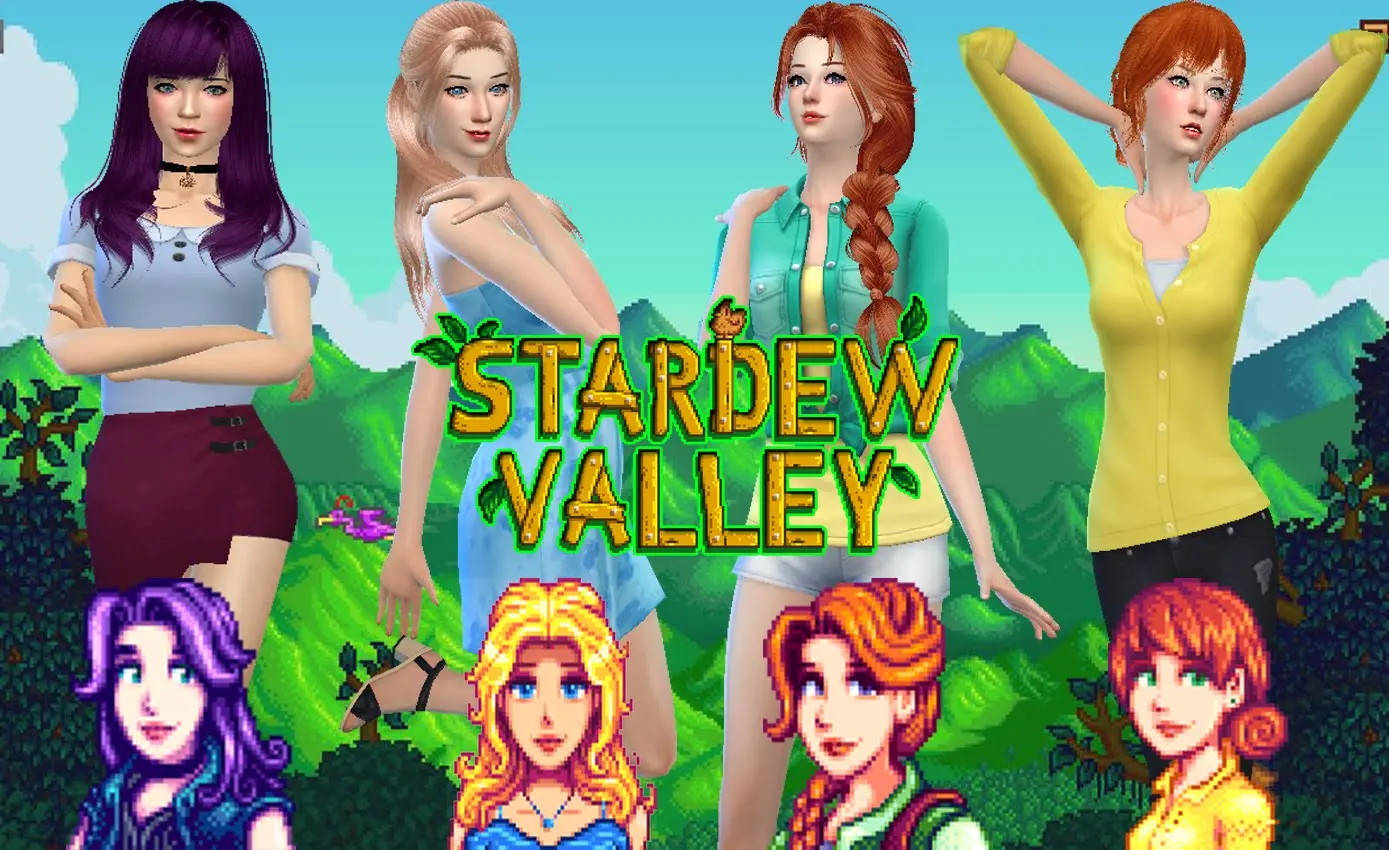 Imagen de Así luce Stardew Valley recreado a través de Los Sims 4