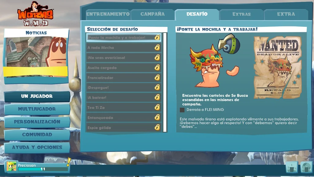 worms w.m 6