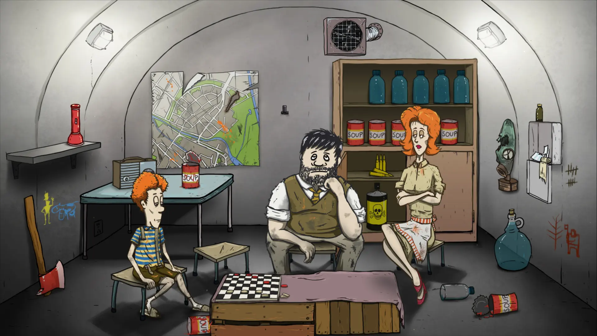 Imagen de 60 Seconds! Reatomized lleva nuevo contenido y mejoras técnicas al aclamado indie esta misma semana