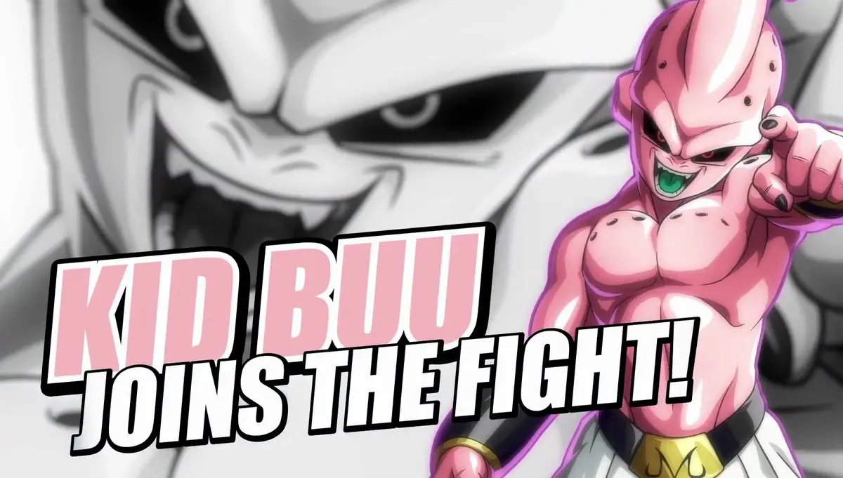Imagen de Kid Buu muestra en vídeo el poder que desatará en Dragon Ball FighterZ