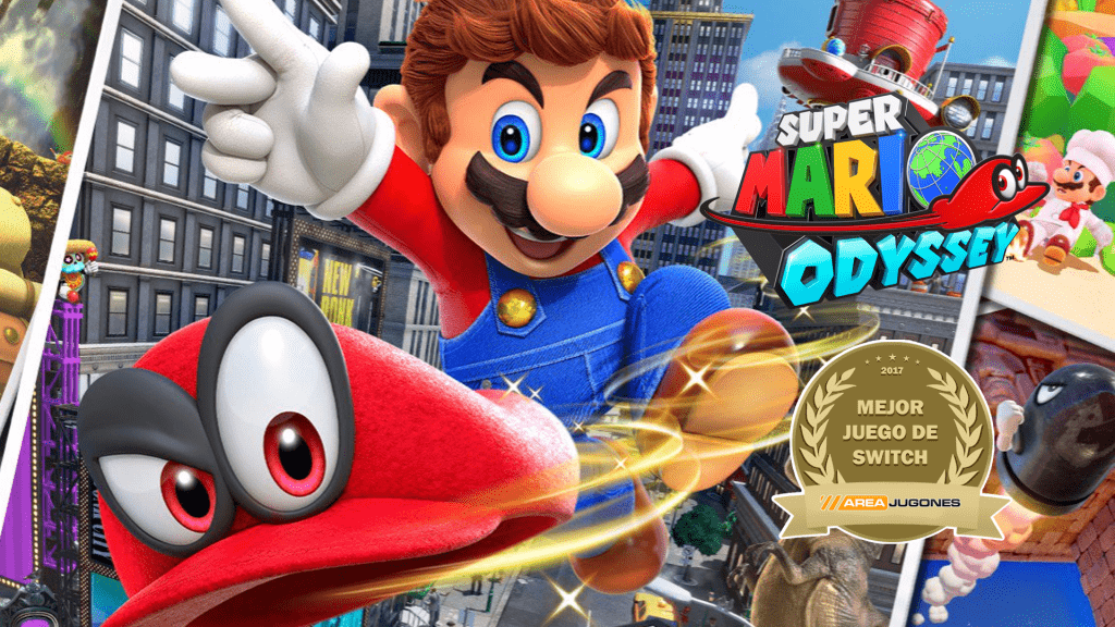 MARIO ODYSSEY MEJOR JUEGO DE SWITCH