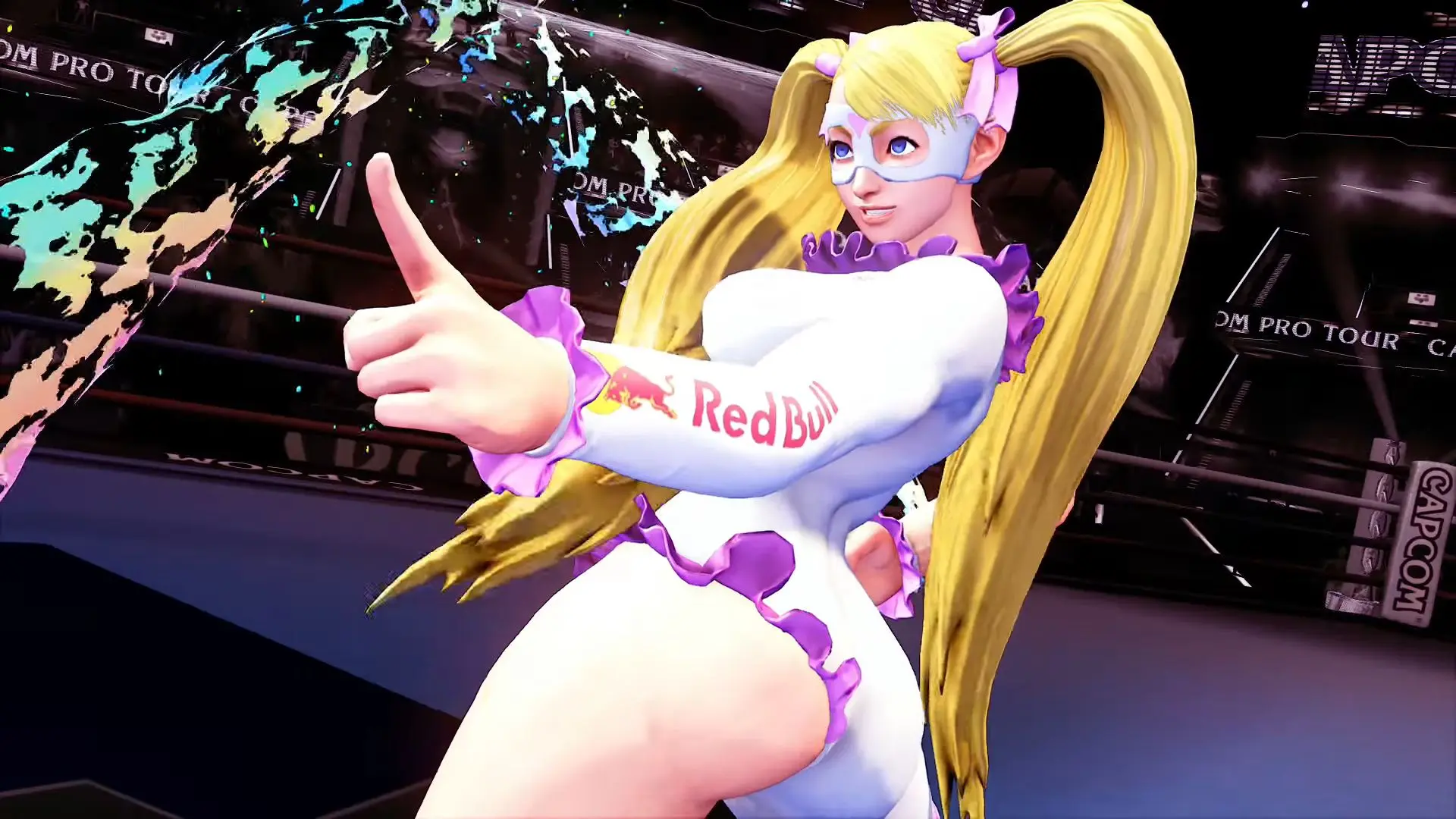 Imagen de Street Fighter V recibirá trajes de la marca Red Bull