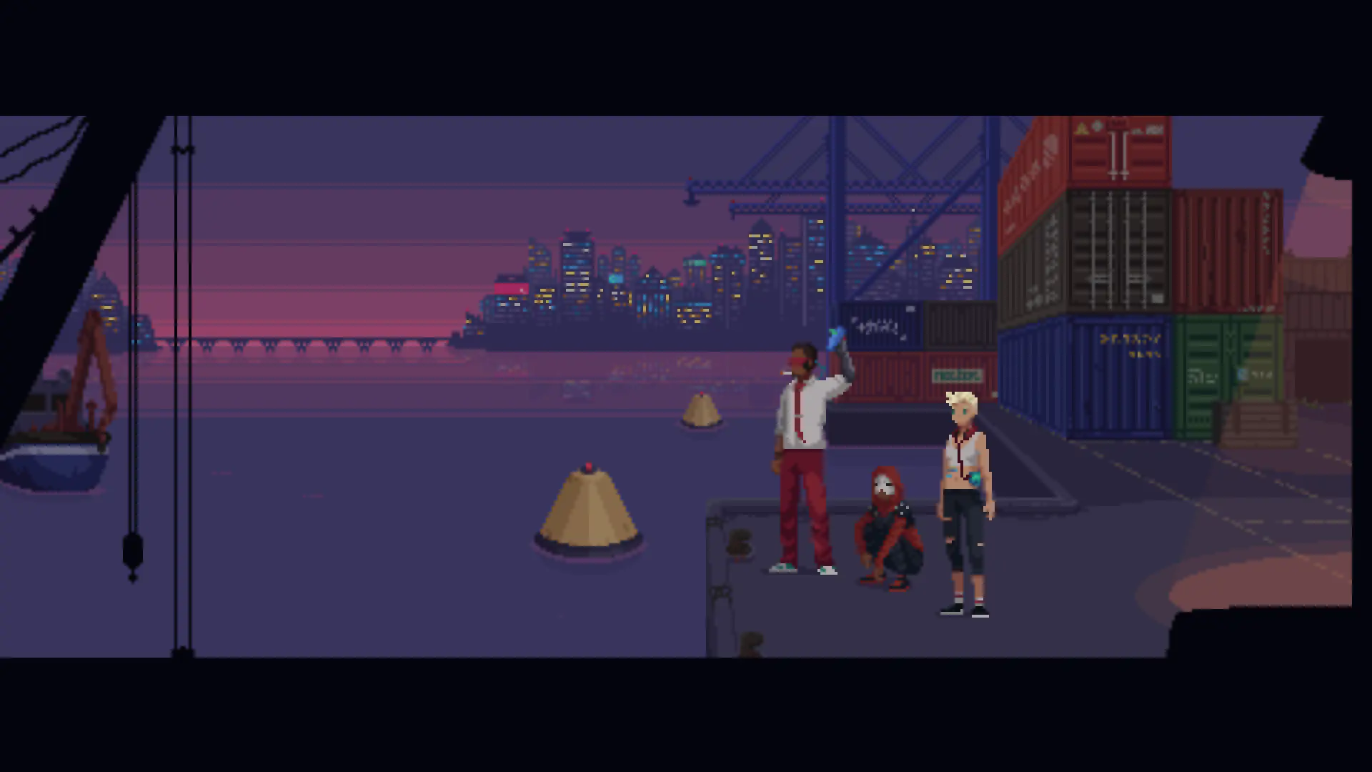 Imagen de La aventura cyberpunk The Red Strings Club muestra sus primeros minutos