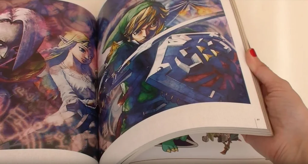 arte y artefactos the legend of zelda
