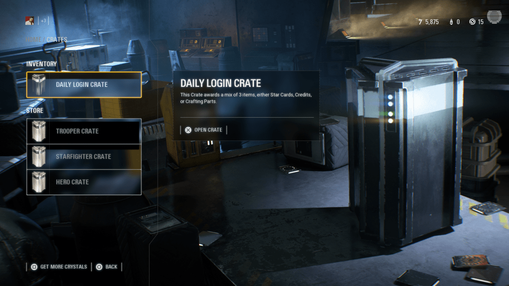 battlefront 2 daily loot crate