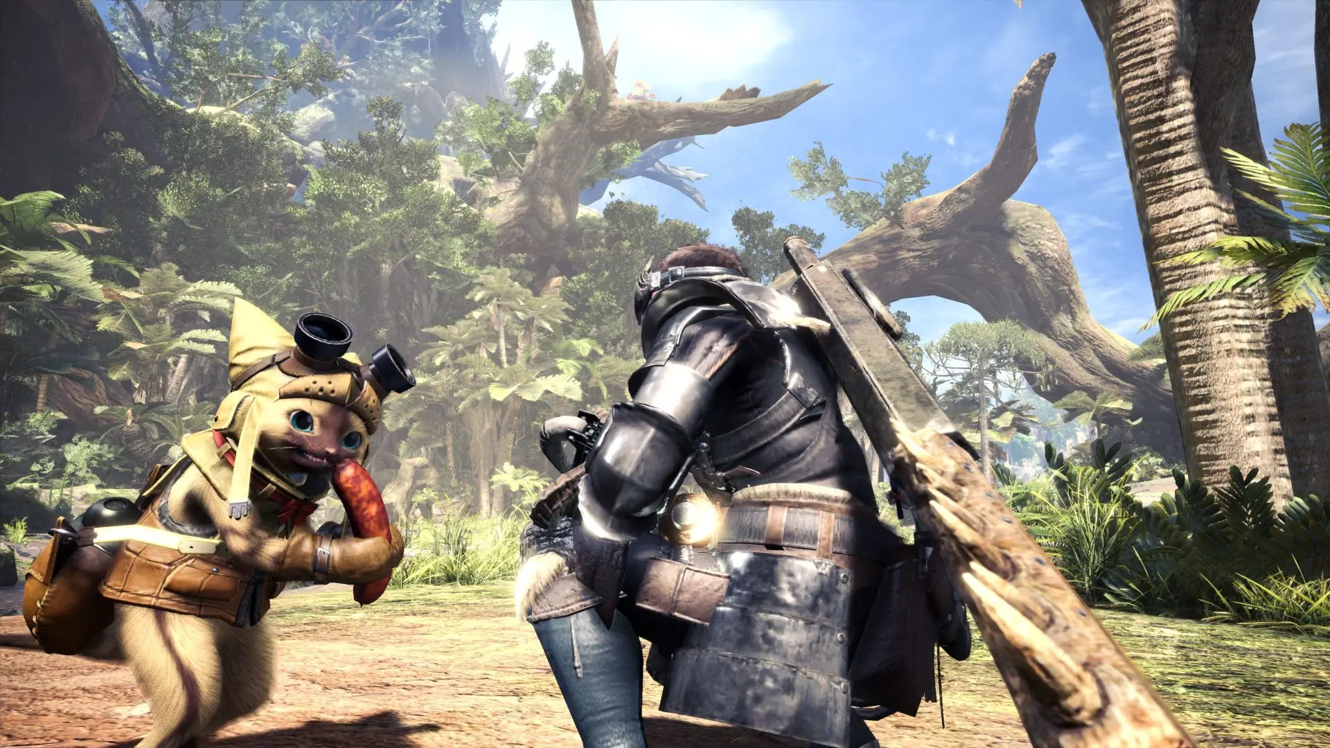 Imagen de Monster Hunter World nos trae un nuevo set de vídeos de los Palicos