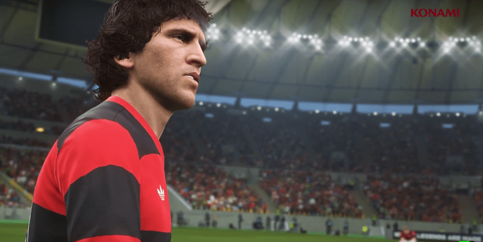 Imagen de Zico llega a PES 2018 como Leyenda y lo celebra con este tráiler