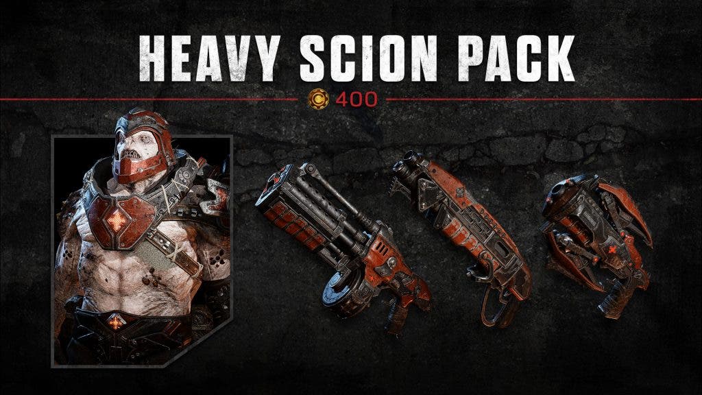 Gears of War 4 Heavy Scion Pack