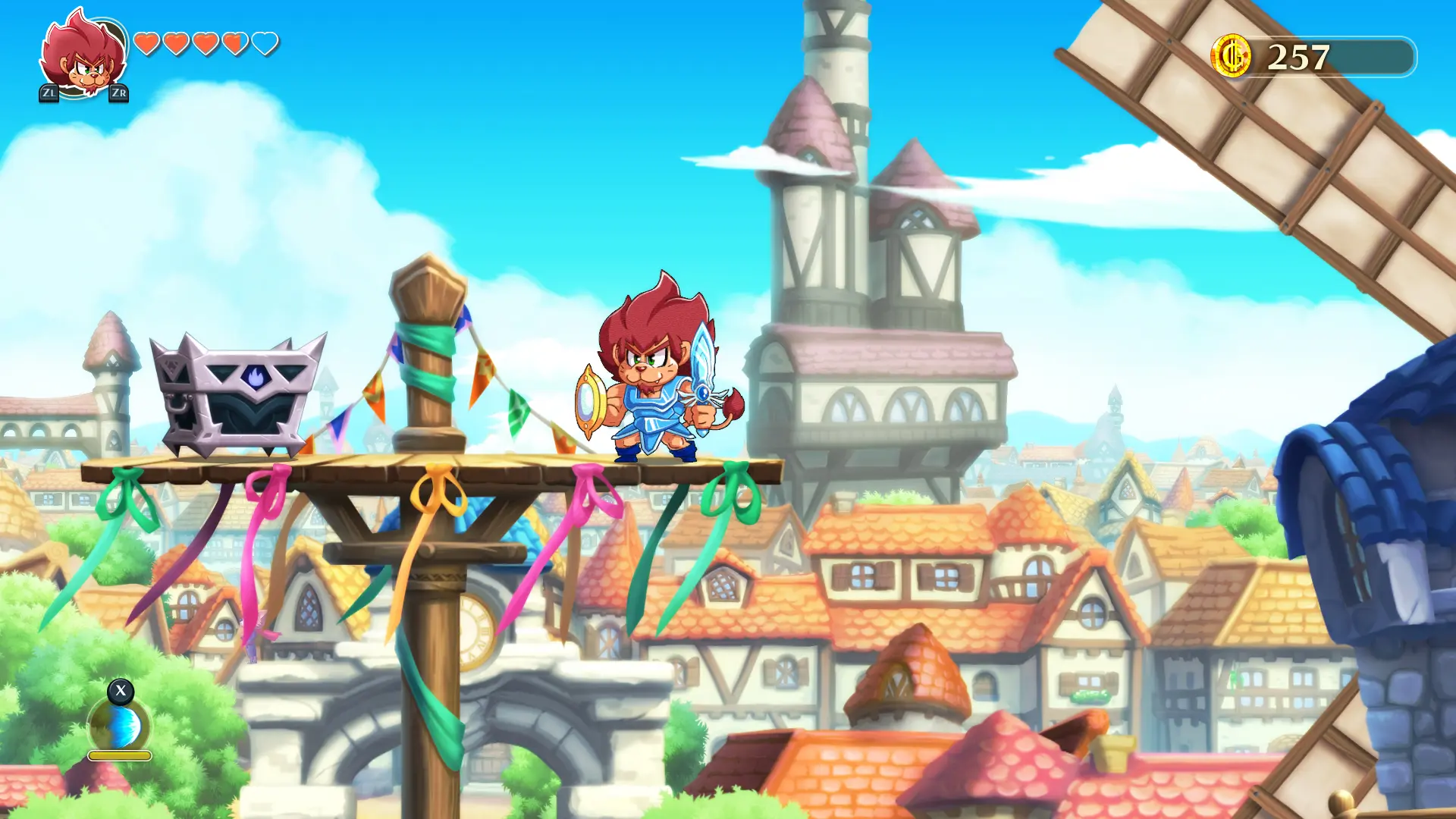 Imagen de Monster Boy and the Cursed Kingdom se muestra en una nueva galería de capturas