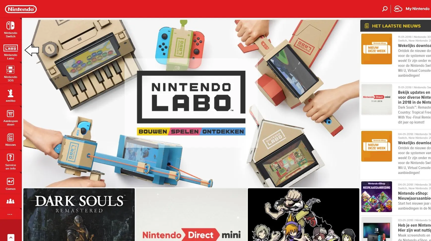 Nintendo Labo WEB