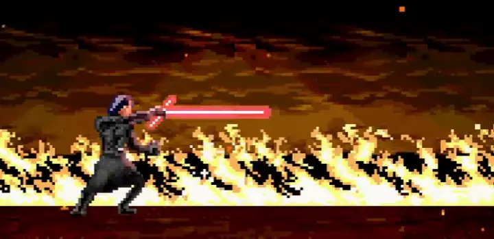 Star Wars Los ultimos Jedi 16bits