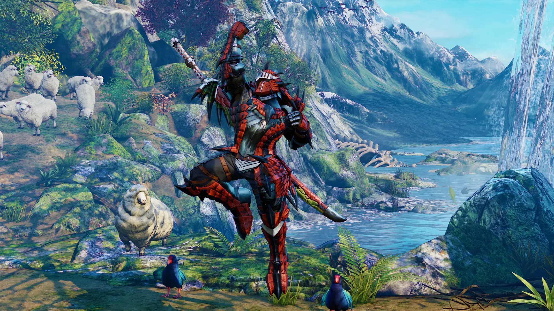Imagen de Street Fighter V recibirá trajes inspirados en Monster Hunter: World
