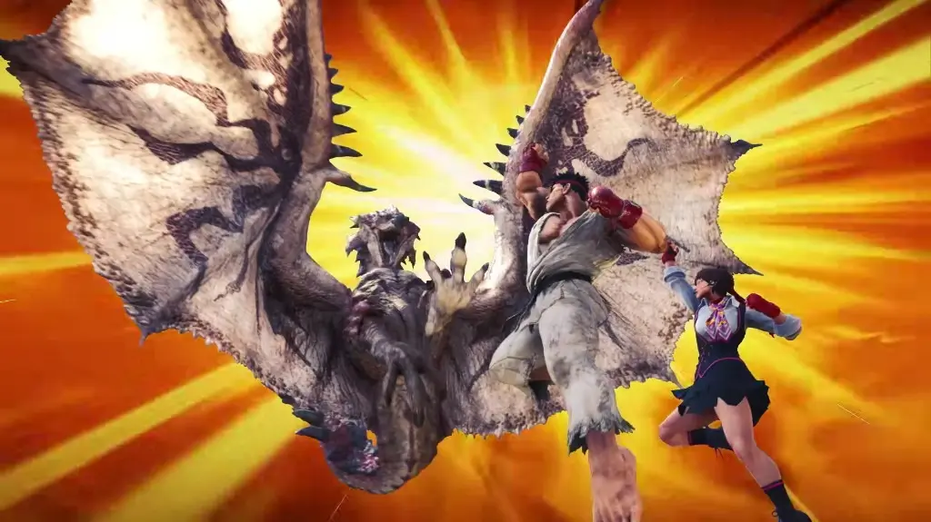 monster hunter: world street fighter