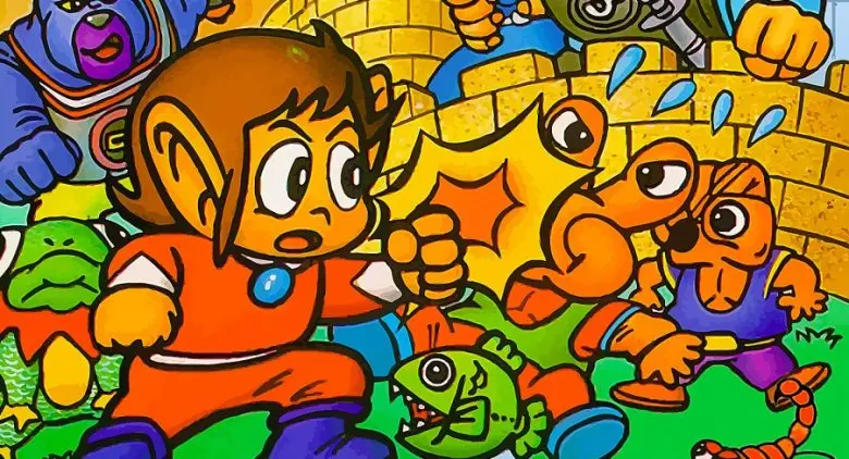 Imagen de El mítico Alex Kidd in Miracle Word fue pensado como un título de Dragon Ball