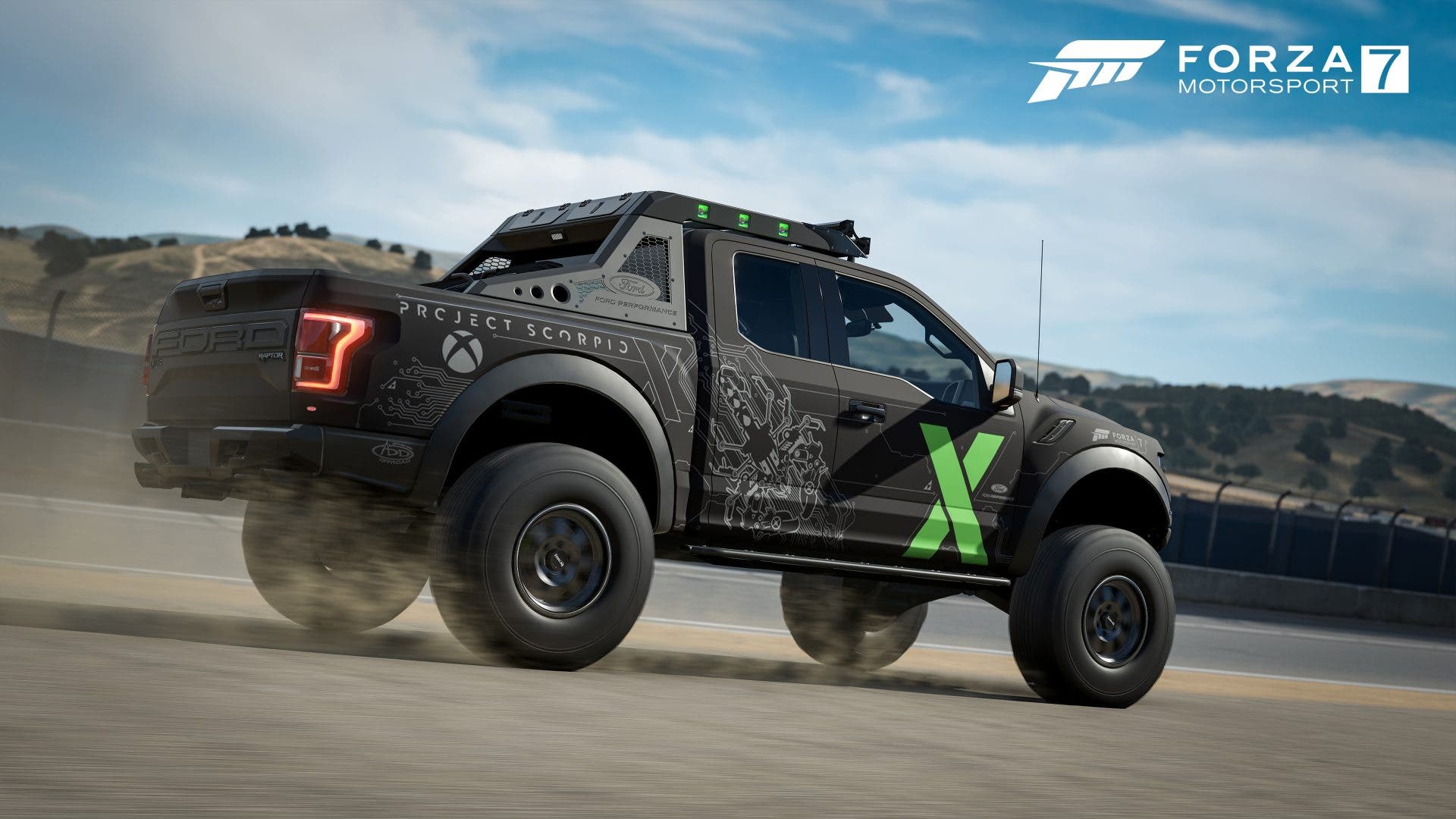 Imagen de Llega a Forza Motorsport 7 el Ford F-150 Raptor Edición Xbox One X