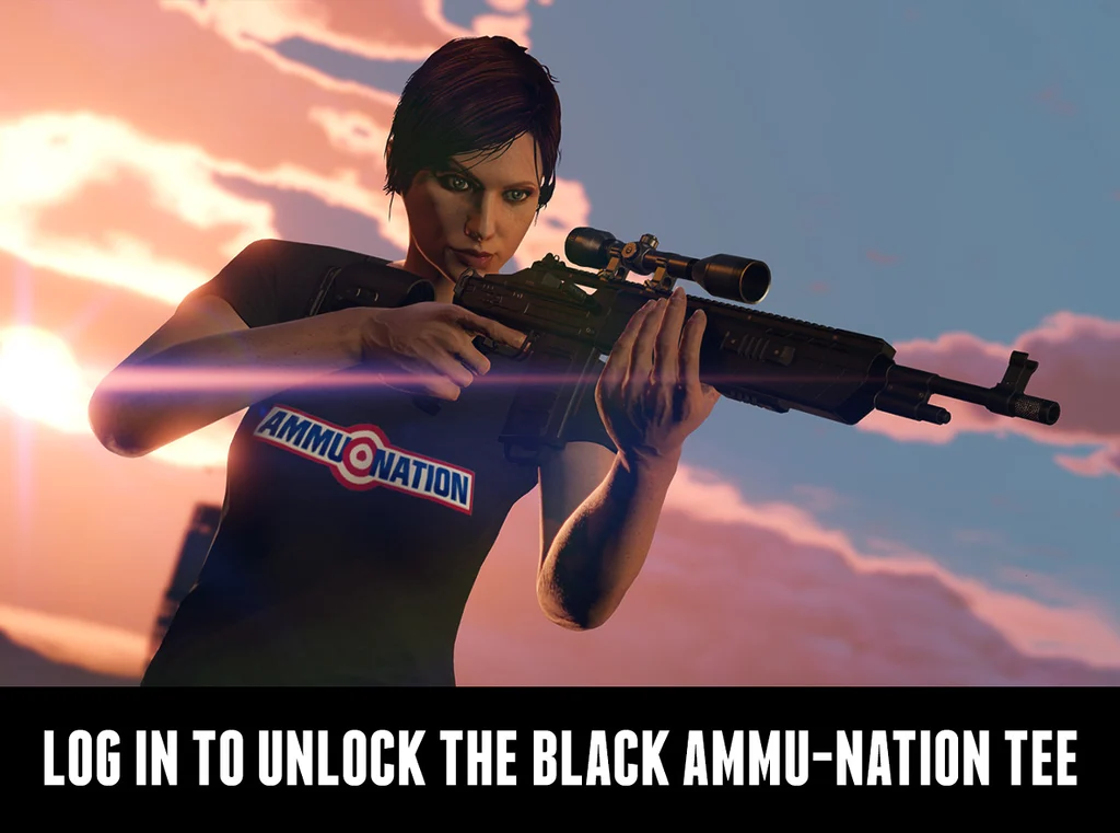 GTA Online camiseta exclusiva Ammunation febrero 2018