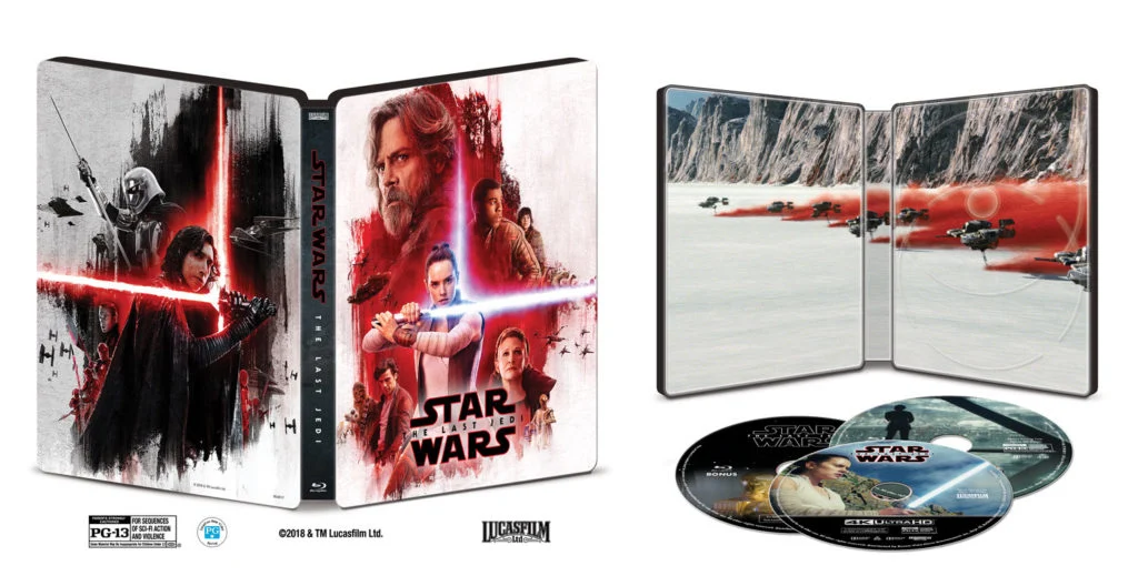 The Last Jedi SteelBook Best Buy 4K Inside 1024x528