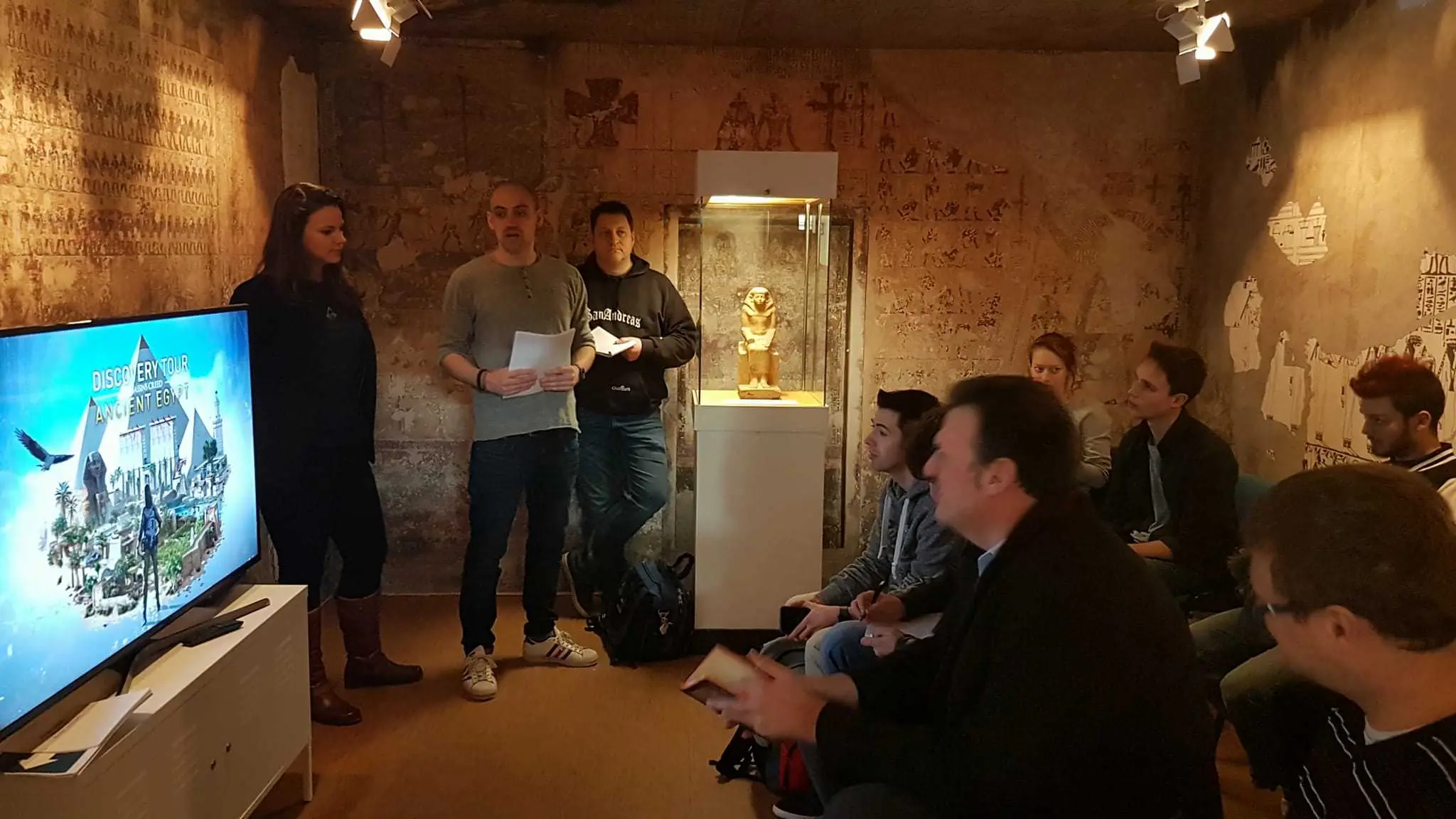 Imagen de Un museo utiliza el Modo Descubrimiento de Assassin's Creed Origins
