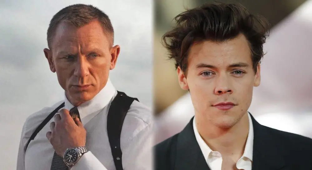 Imagen de Harry Styles podría ser el sustituto de Daniel Craig como James Bond