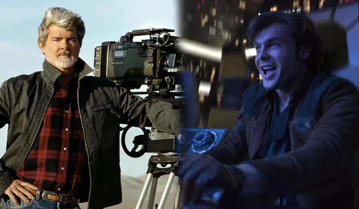 Imagen de George Lucas dirigó una importante escena del spin-off de Han Solo