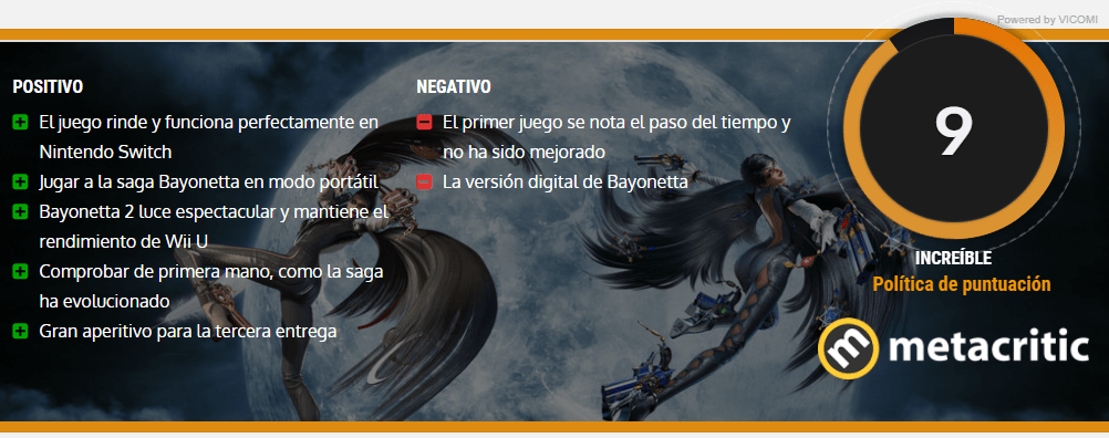 nota bayonetta