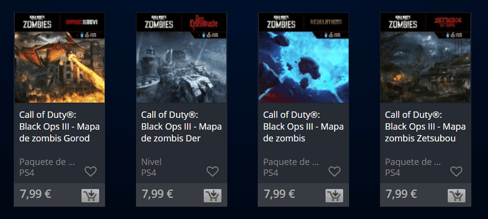 marcador péndulo padre Los mapas zombi de Call of Duty: Black Ops 3 ahora pueden comprarse por  separado