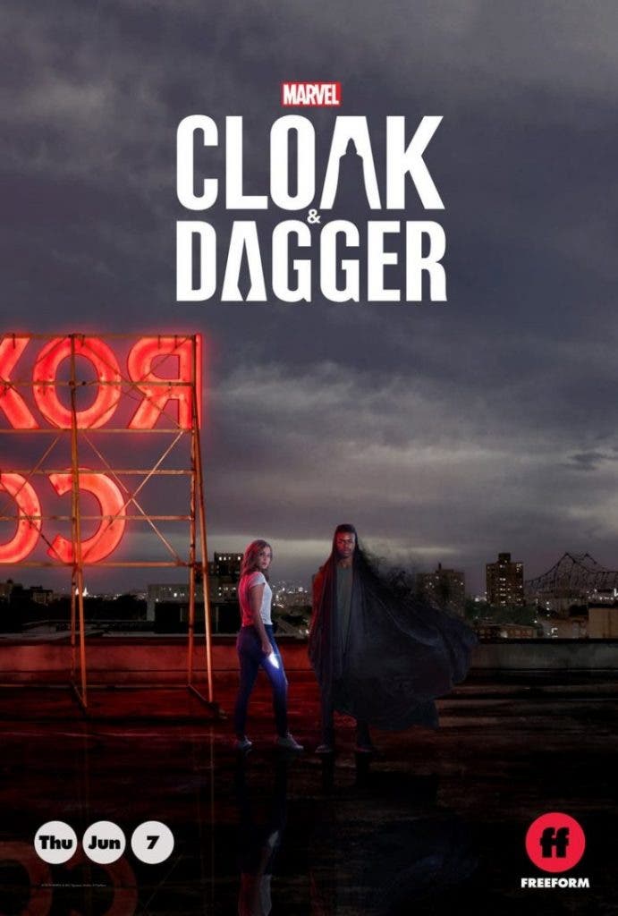 Cloak Dagger Poster Freeform