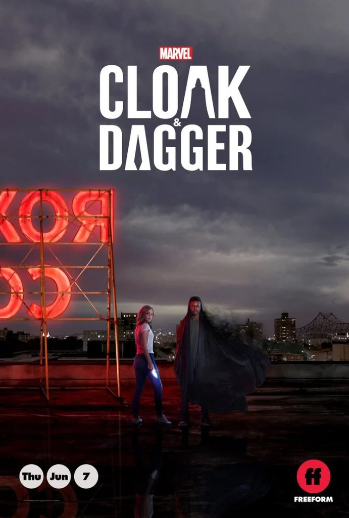 Cloak Dagger Poster Freeform