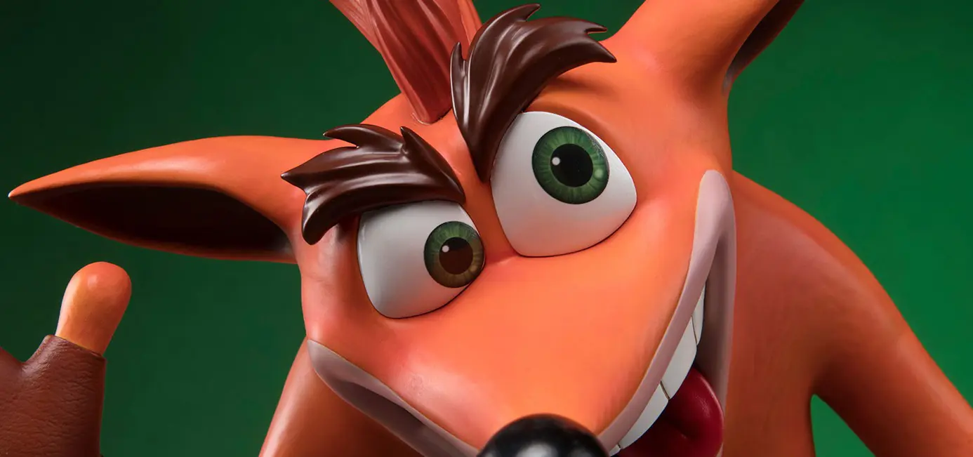 Imagen de Analizamos en vídeo la pieza de Crash Bandicoot creada por First 4 Figures