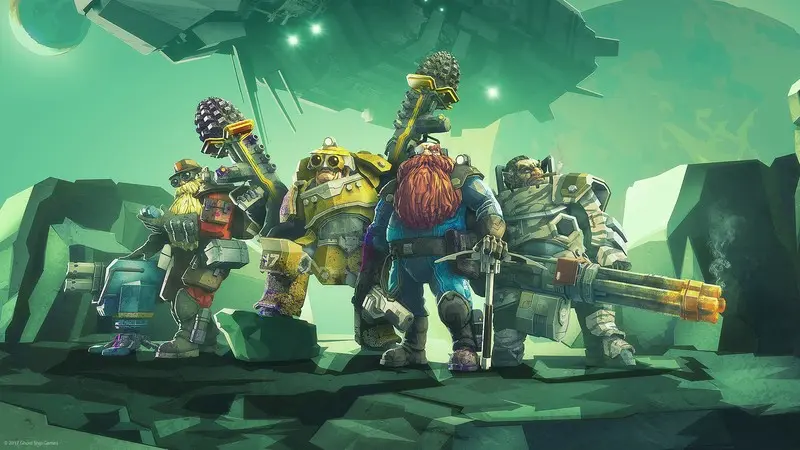 Imagen de Deep Rock Galactic ya está disponible para PC y Xbox One