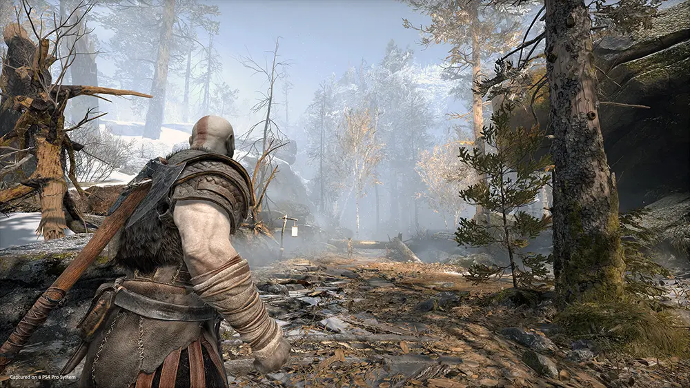 Imagen de Así luce Kratos a 4K en el nuevo gameplay tráiler de God of War