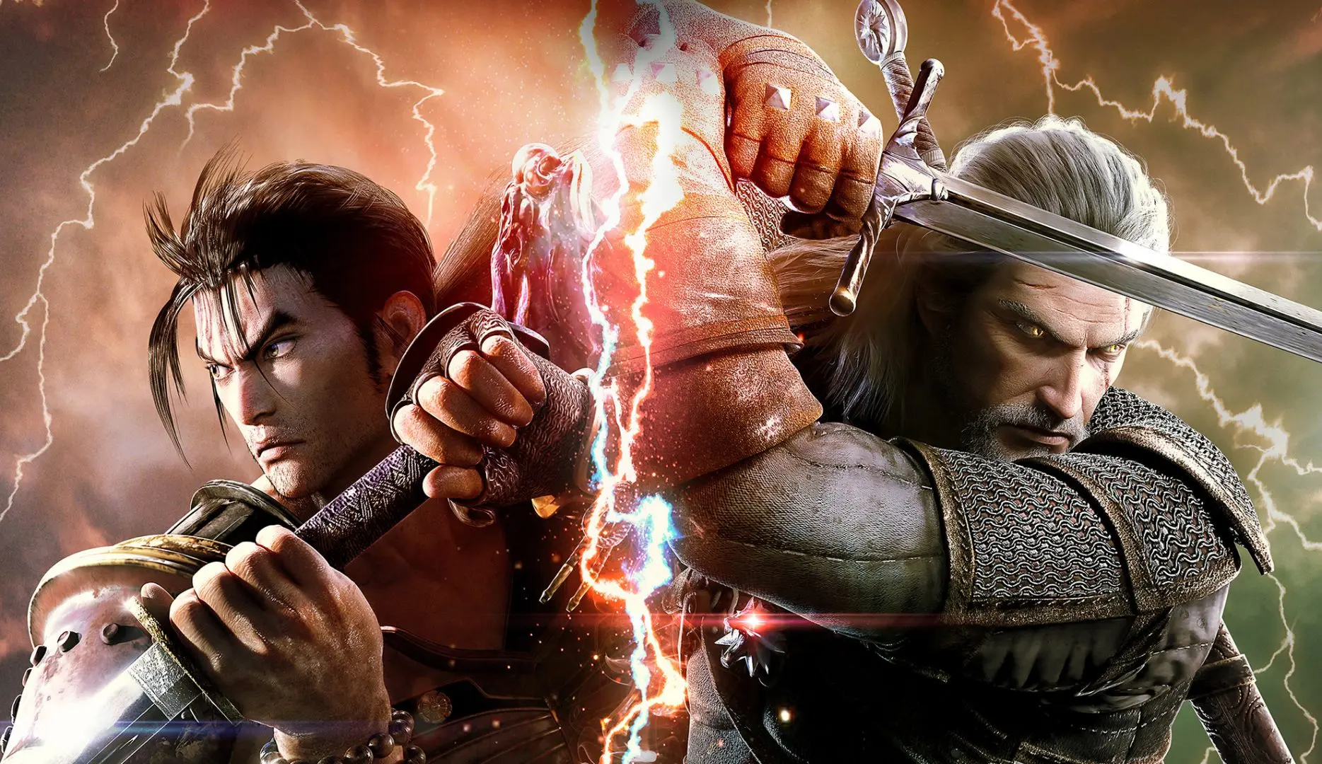 Imagen de Geralt de Rivia será un personaje jugable en SoulCalibur VI