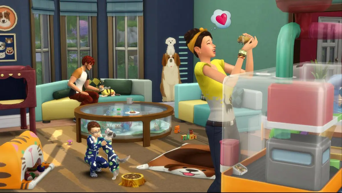 Imagen de Nuevas mascotas llegarán a los Sims 4 con Mi Primera Mascota